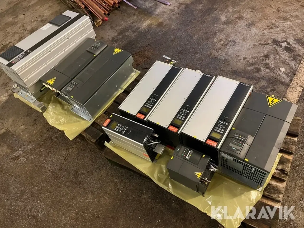 Billede 3 - Frekvensomformere Danfoss & Siemens 2 paller