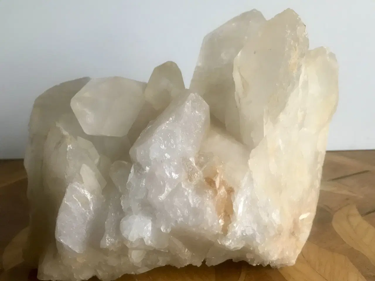 Billede 2 - Meget stor Månesten og Rosenkvarts (3,3kg)