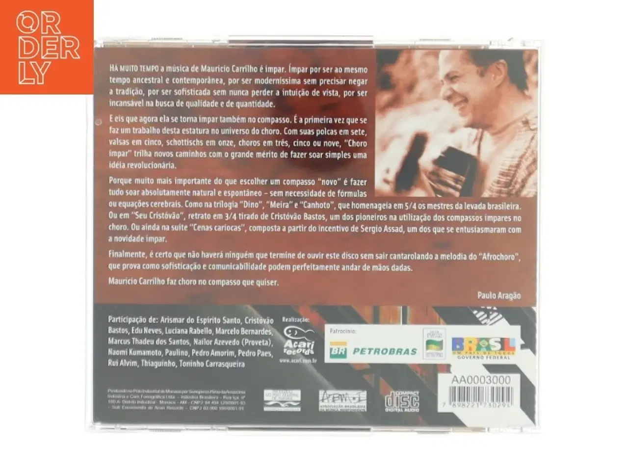 Billede 2 - CD &#39;Choro Impar - Mauricio Carrilho&#39;