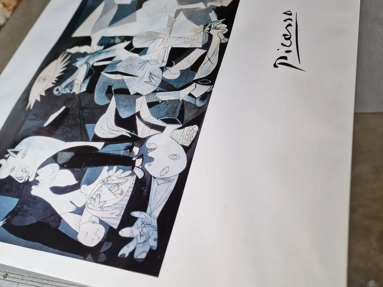 Billede 1 - PICASSO PLAKAT GUERNICA print