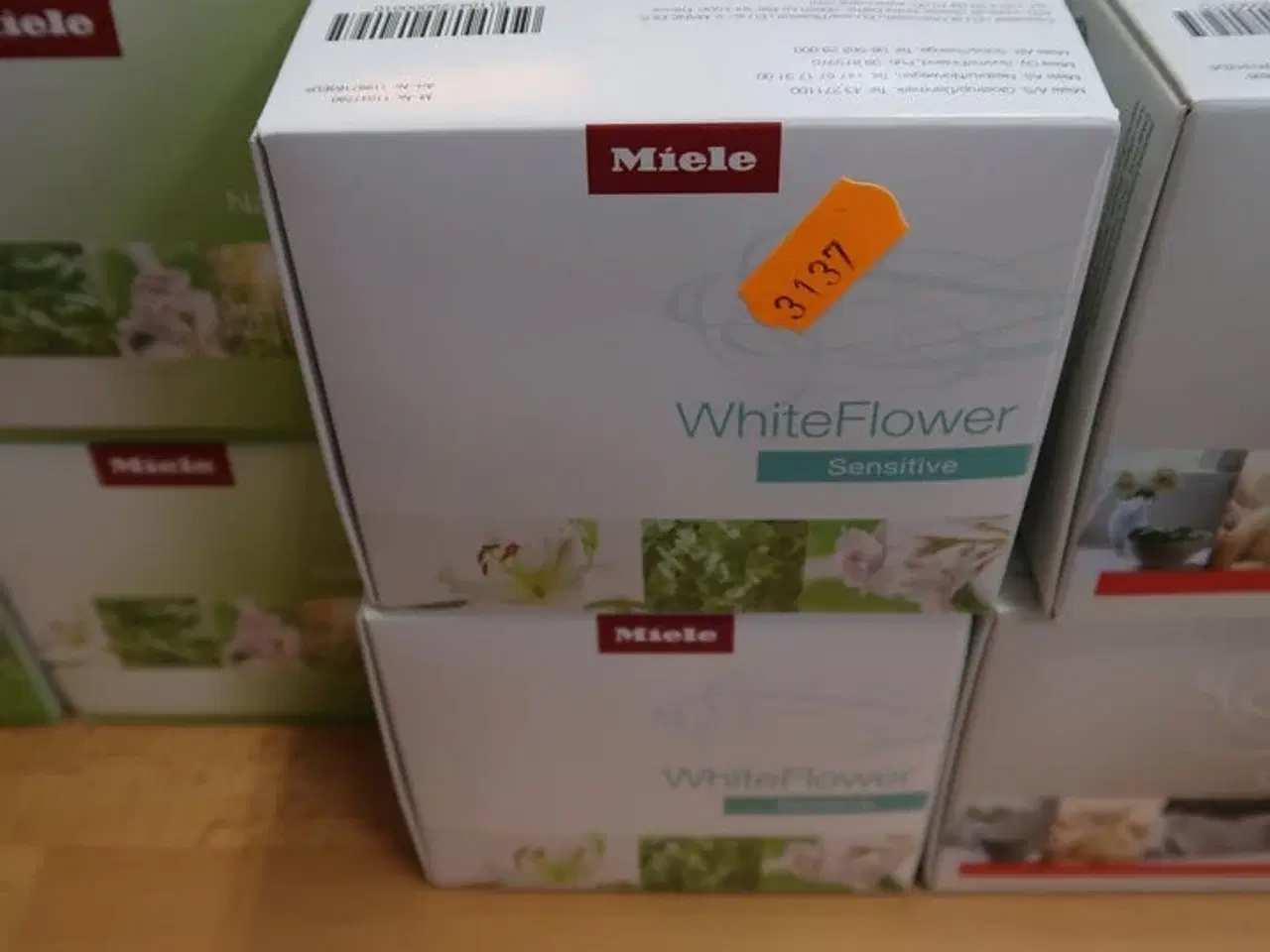 Billede 1 - 6 pakker duftlakoner MIELE WhiteFlower Sensitive