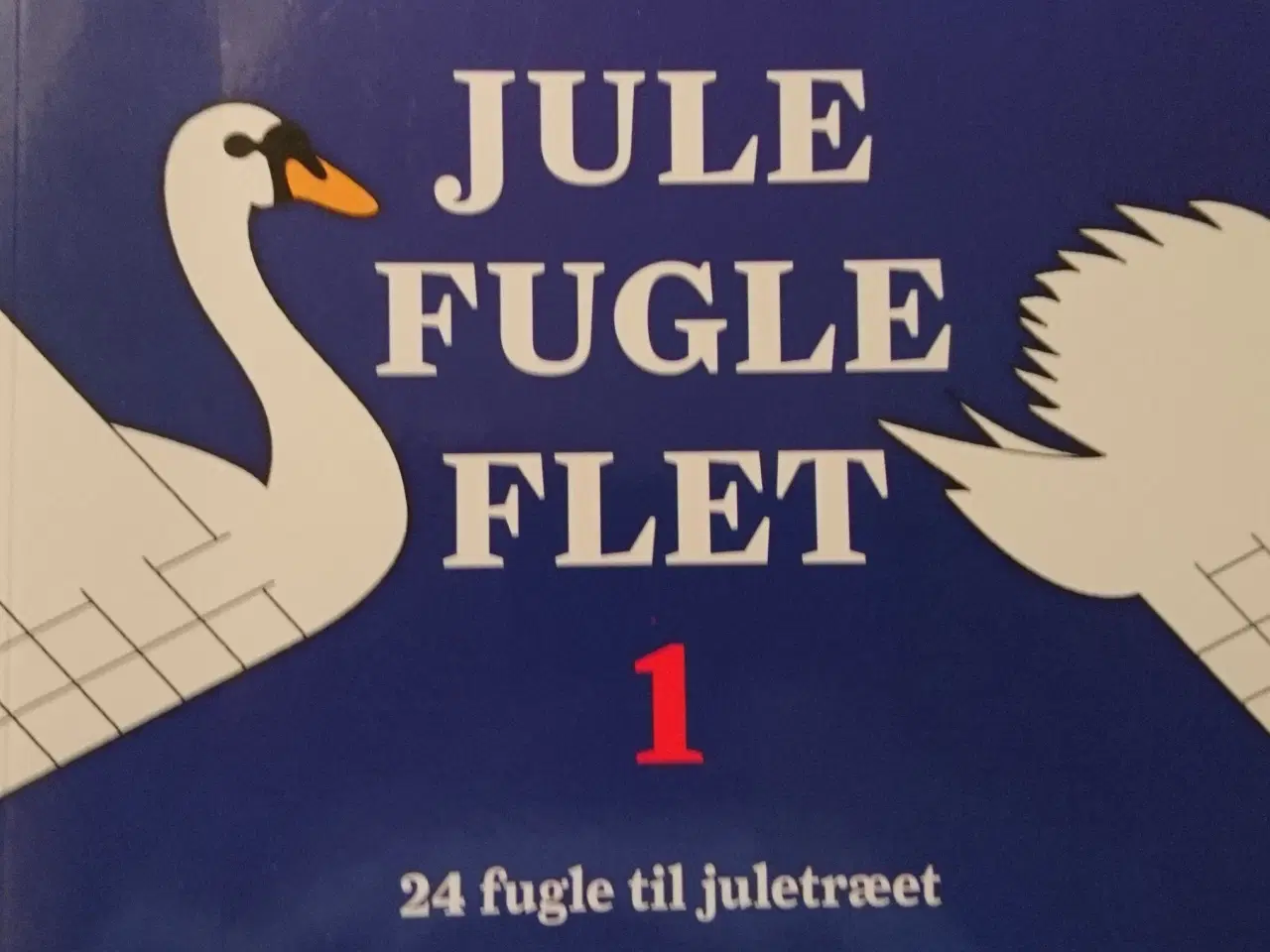 Billede 1 - Jule fugle flet 1 - 24 fugle til juletræet