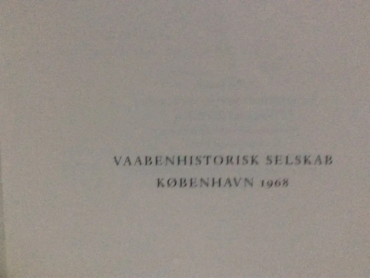 Billede 2 - Våbenhistoriske  Årbøger