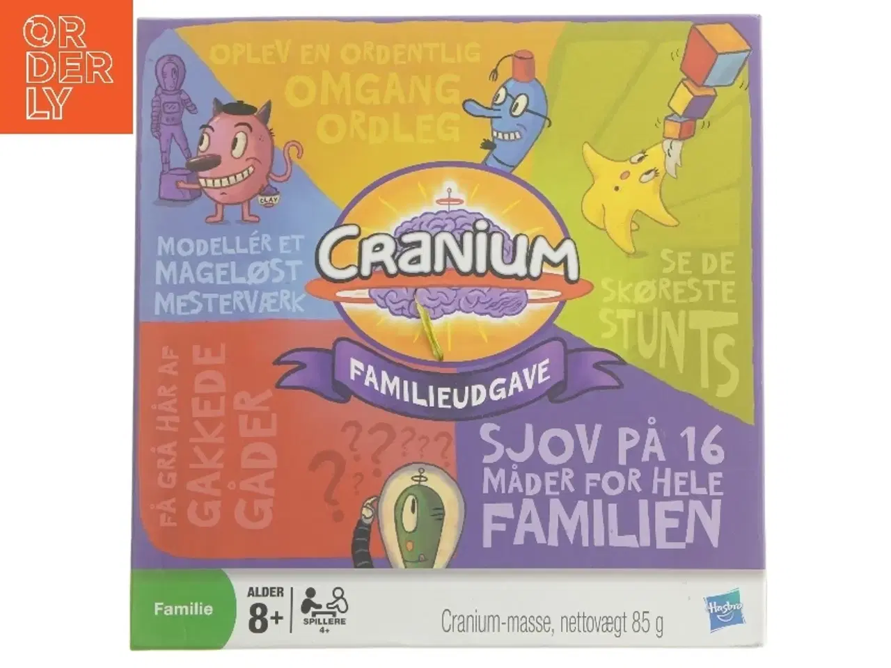 Billede 1 - Cranium Familieudgave brætspil fra Hasbro (str. 27x27 cm)