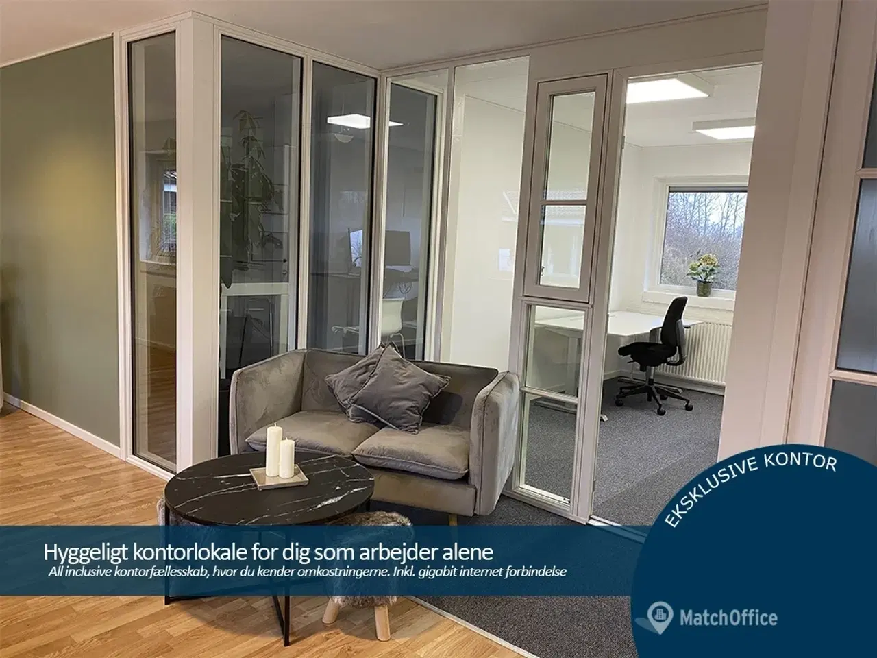 Billede 1 - Kontorbord i eget lokale