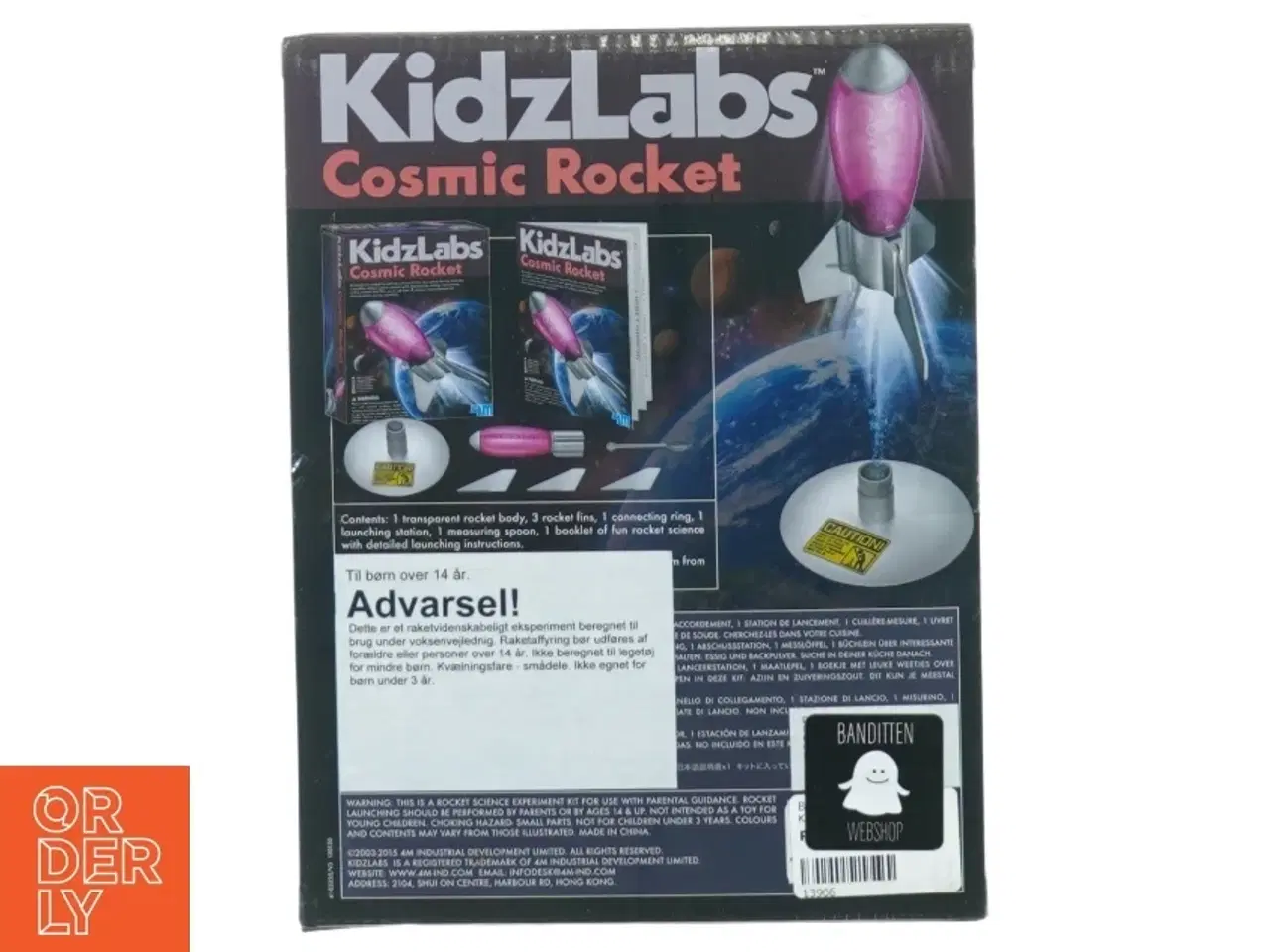 Billede 3 - NY Cosmic Rocket fra Kidzlabs (str. 22 x 16 cm)