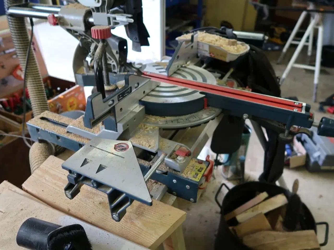 Billede 3 - Kap/geringssav BOSCH Professional GCM 8 SJL med stativ