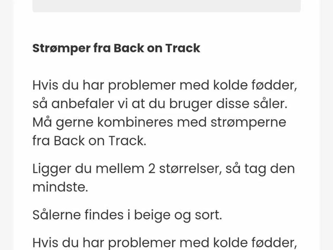 Billede 4 - Back on Track Såler 