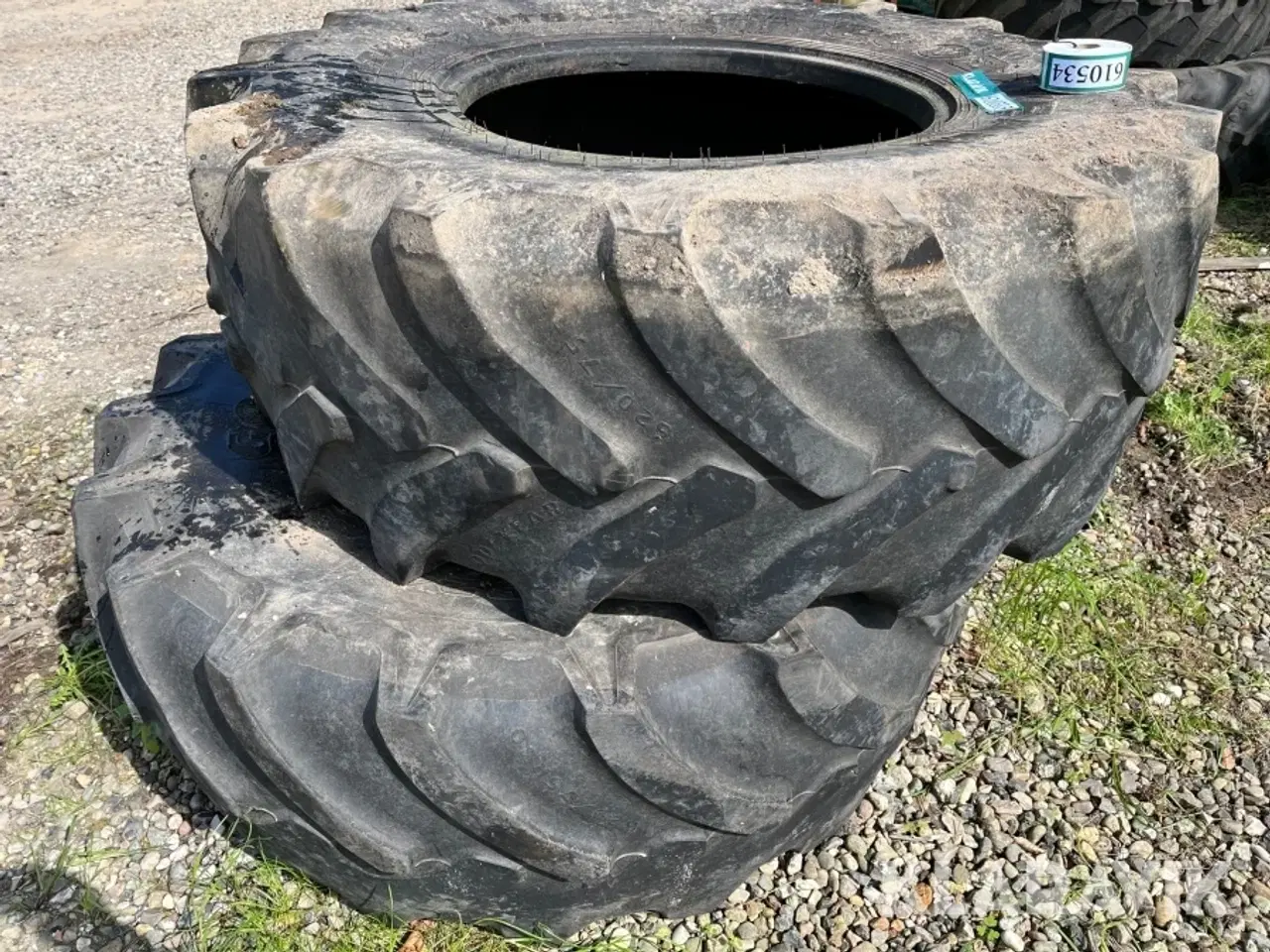 Billede 1 - 2 dæk 620/75 R 30 Goodear 620/75 R 30