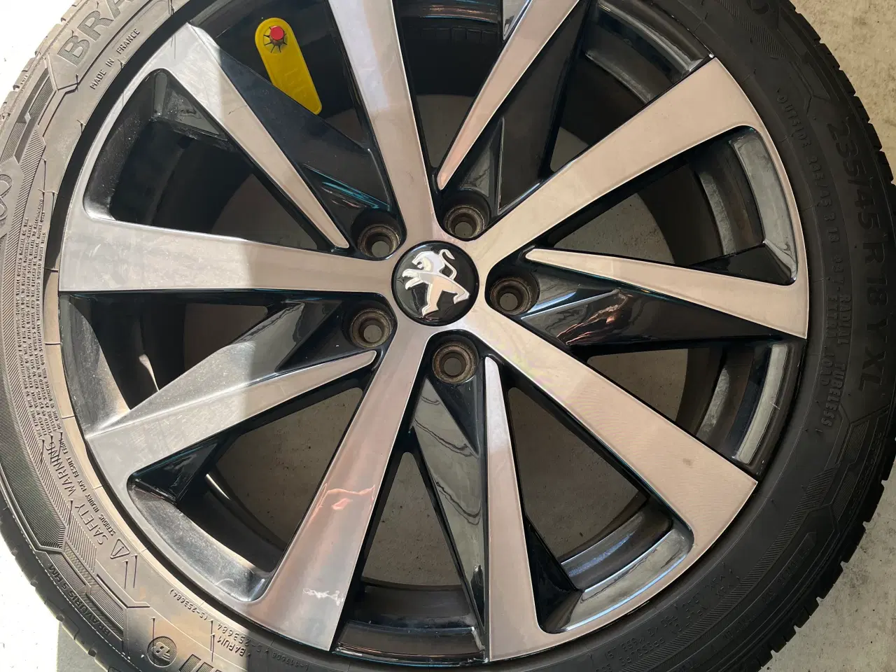 Billede 1 - Peugeot alu fælge