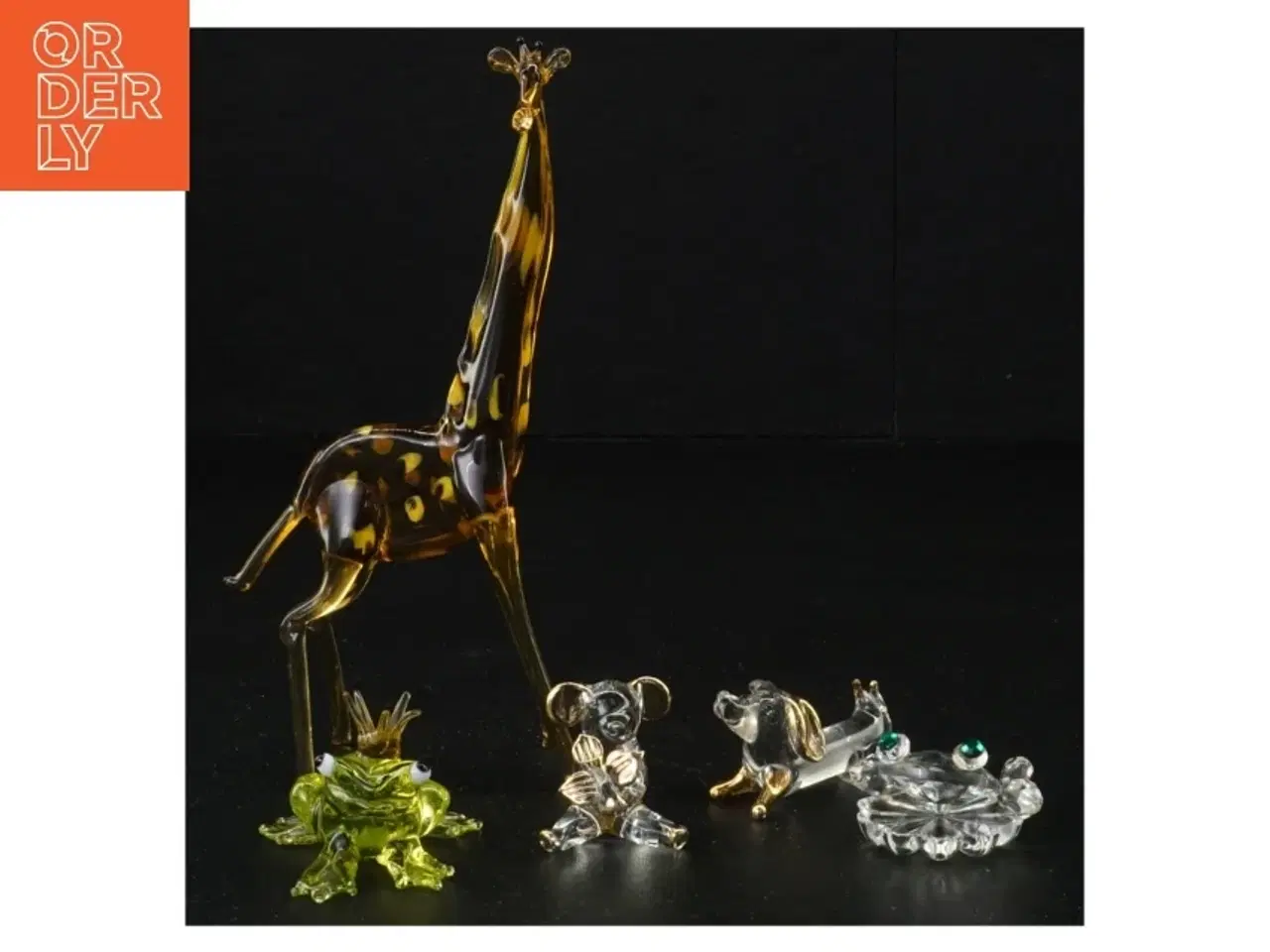 Billede 1 - Glasfigurer (str. 3 cm til 18 cm)