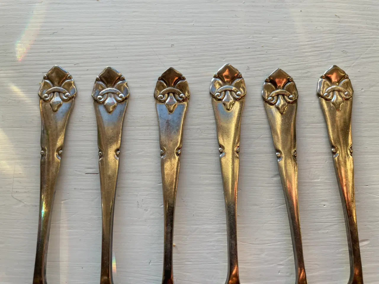 Billede 2 - Kagegafler Fransk Lilje 6 stk