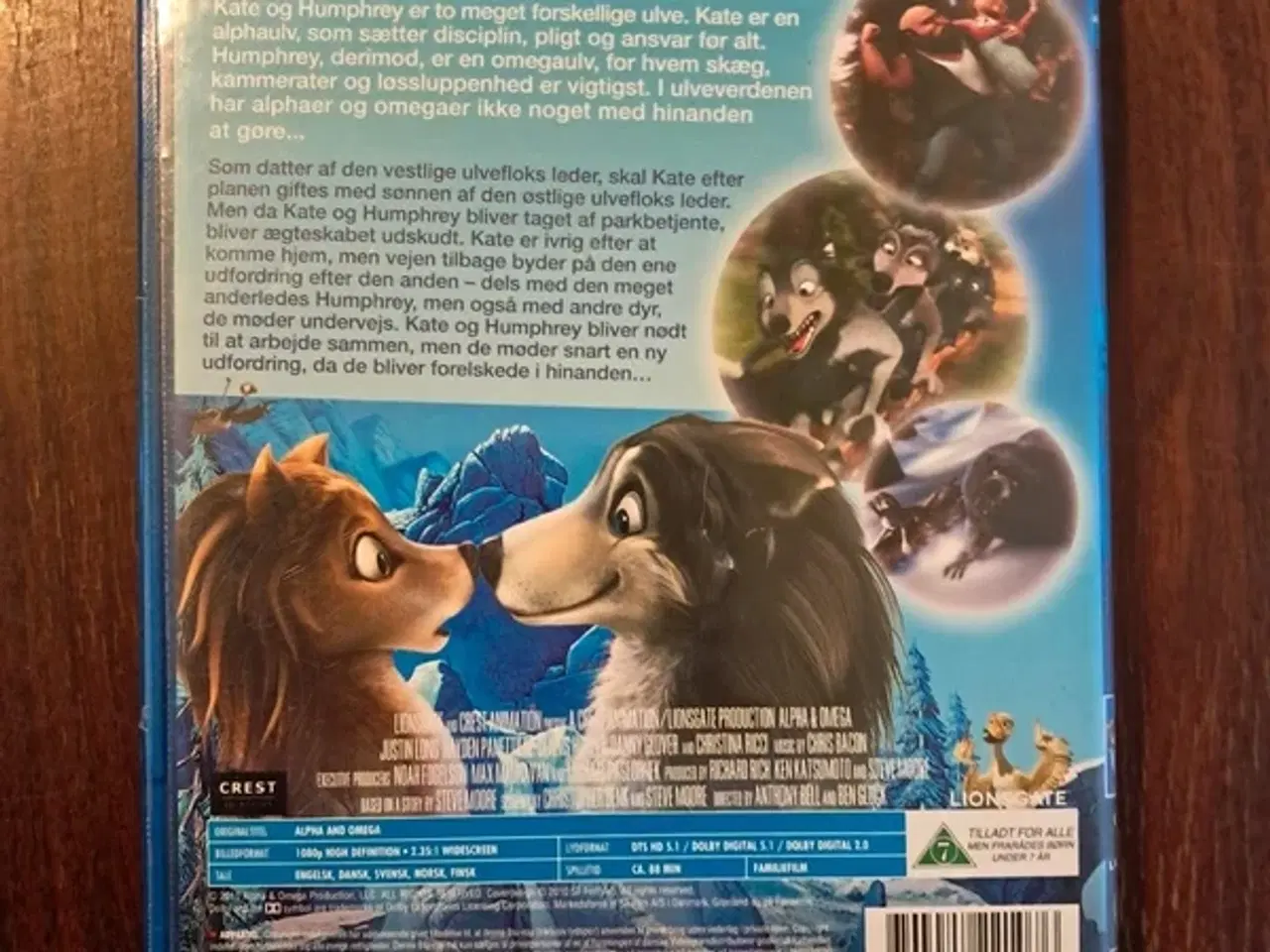 Billede 2 - Alpha & Omega Blu-ray + DVD udgave