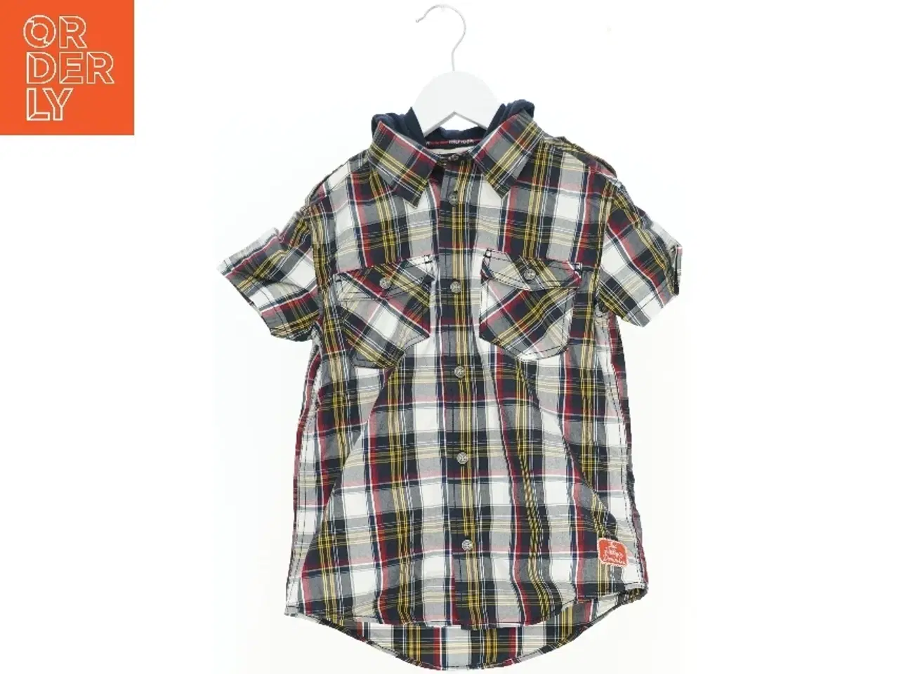 Billede 2 - Kortærmet Skjorte med hætte