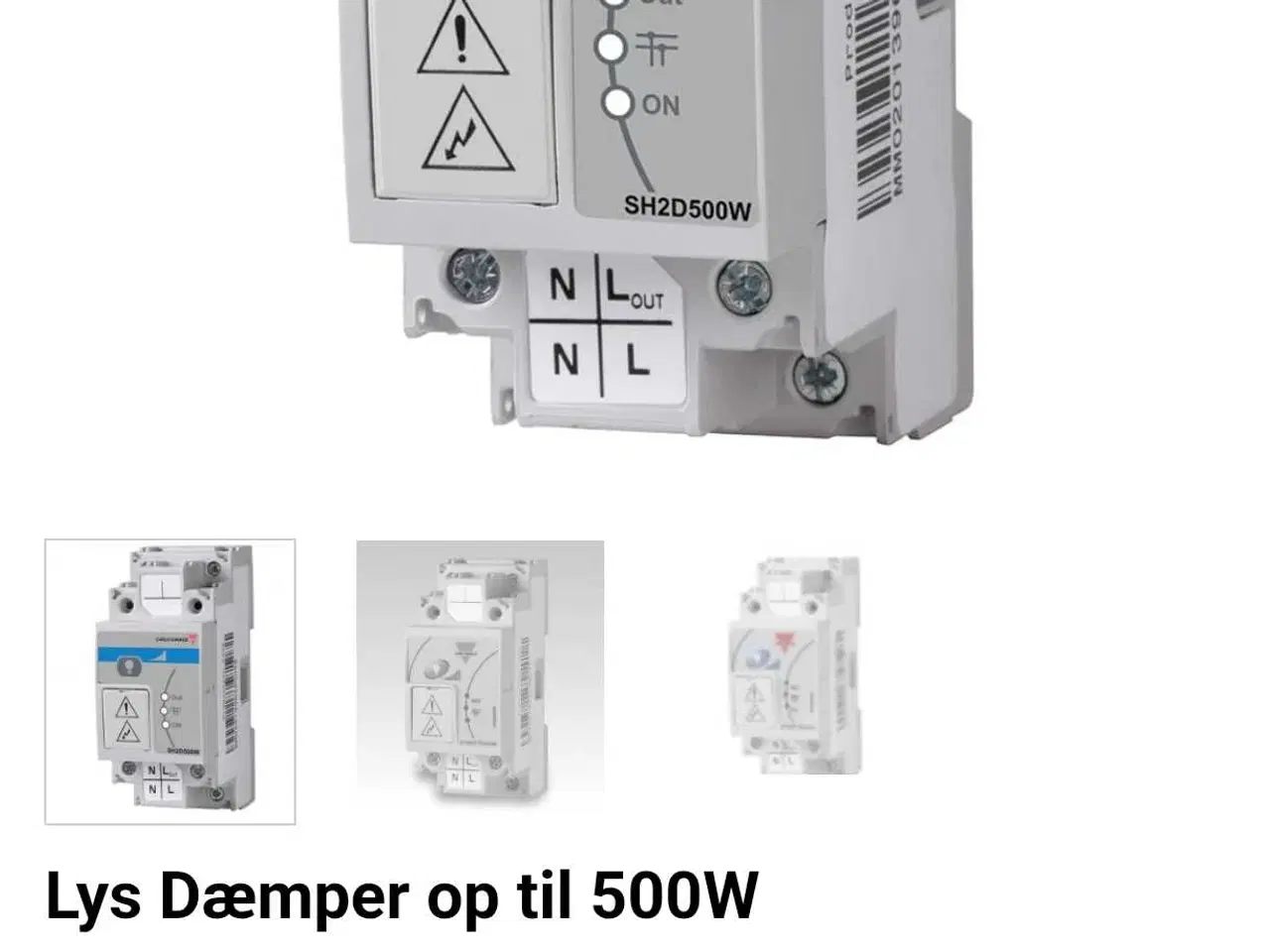 Billede 1 - Lysdæmper 500 wat