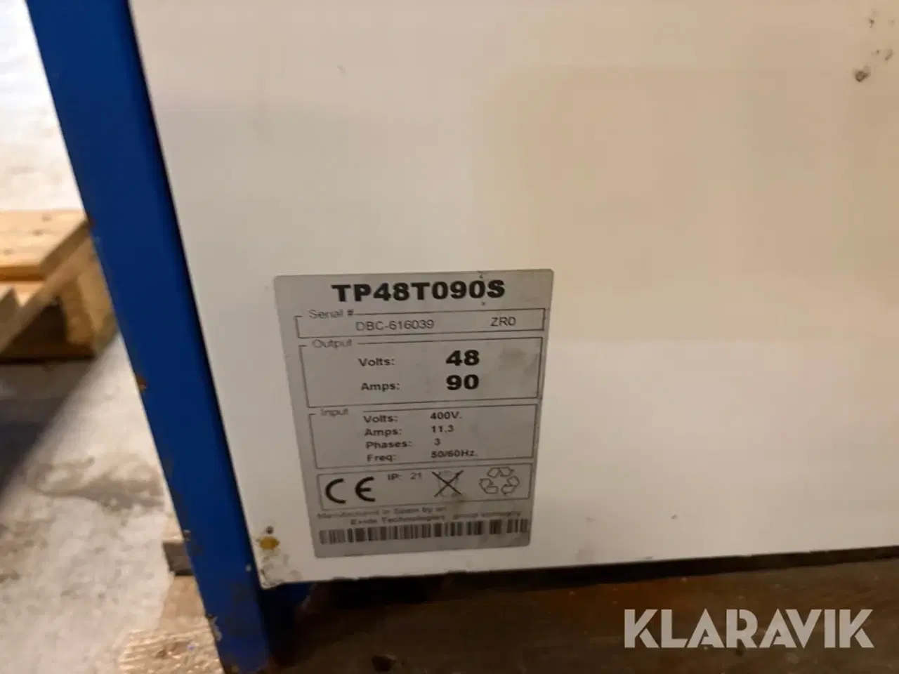 Billede 10 - Opladere til trucks Exide 2100TP - 6 stk