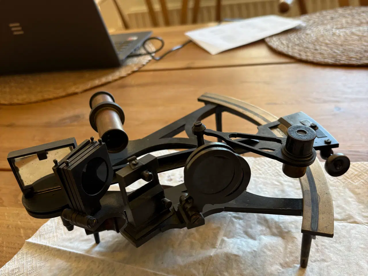 Billede 2 - Velbevaret Sekstant. 