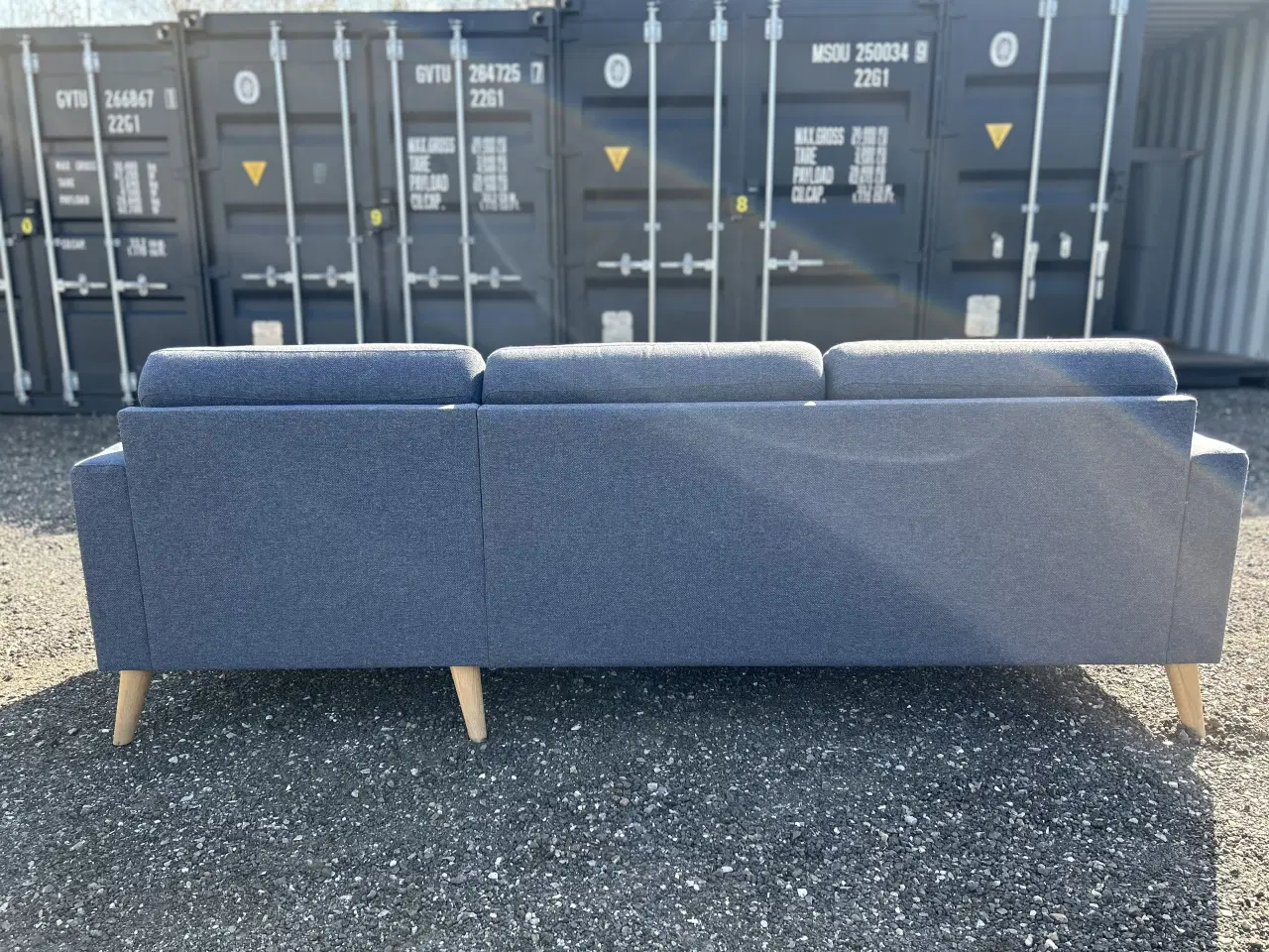 Billede 4 - Sofa med chaiselong, okay stand