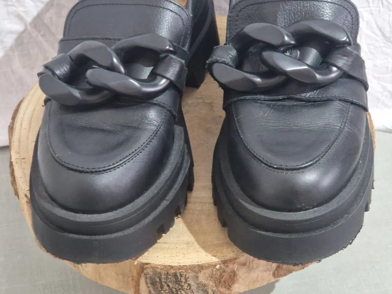 Billede 2 - Minga London Loafers, Sort, Str. 38