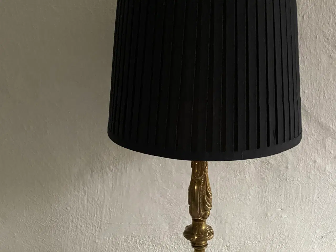 Billede 4 - Antik messing bordlampe