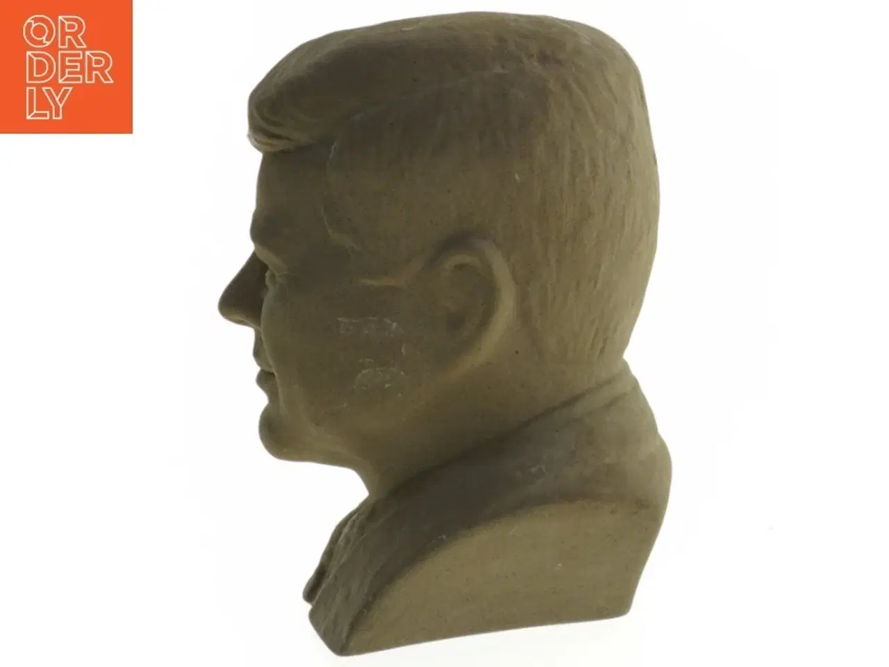 Billede 3 - Buste af John F. Kennedy sparebøsse (str. 17x13 cm)