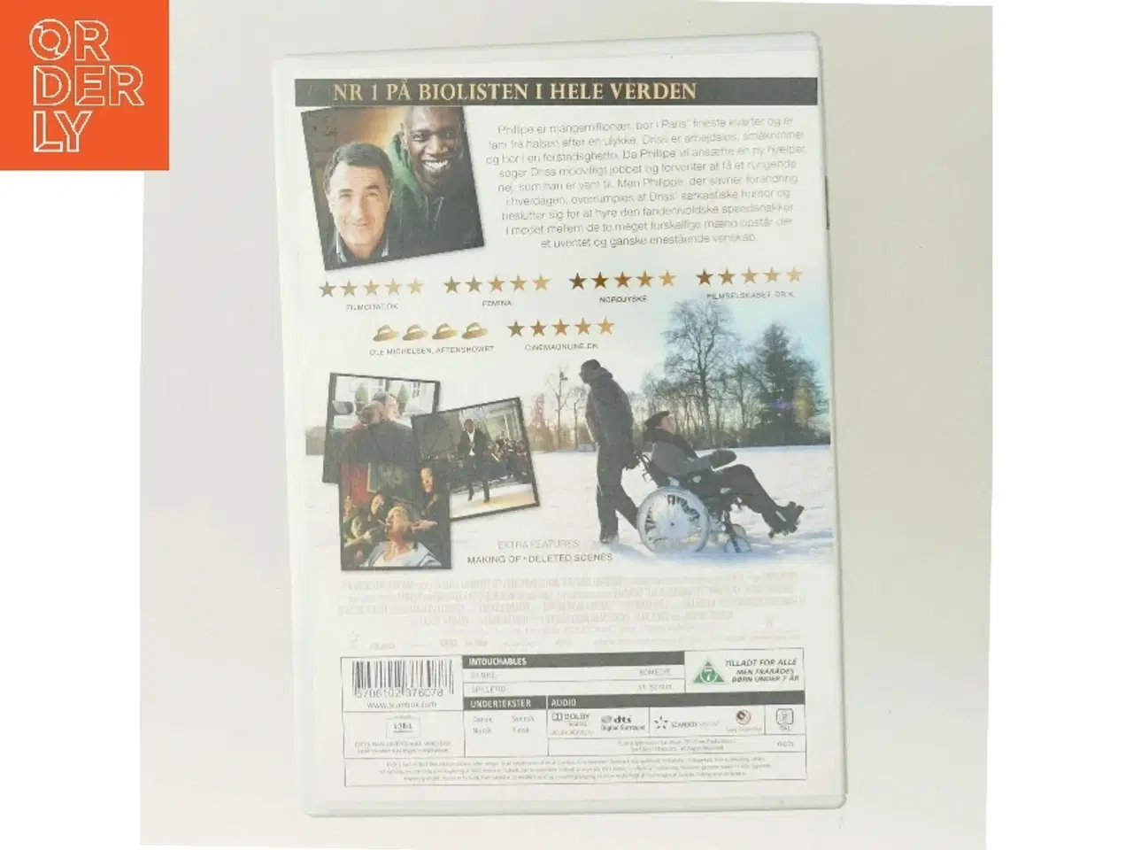 Billede 3 - De Urørlige med François Cluzet (DVD)