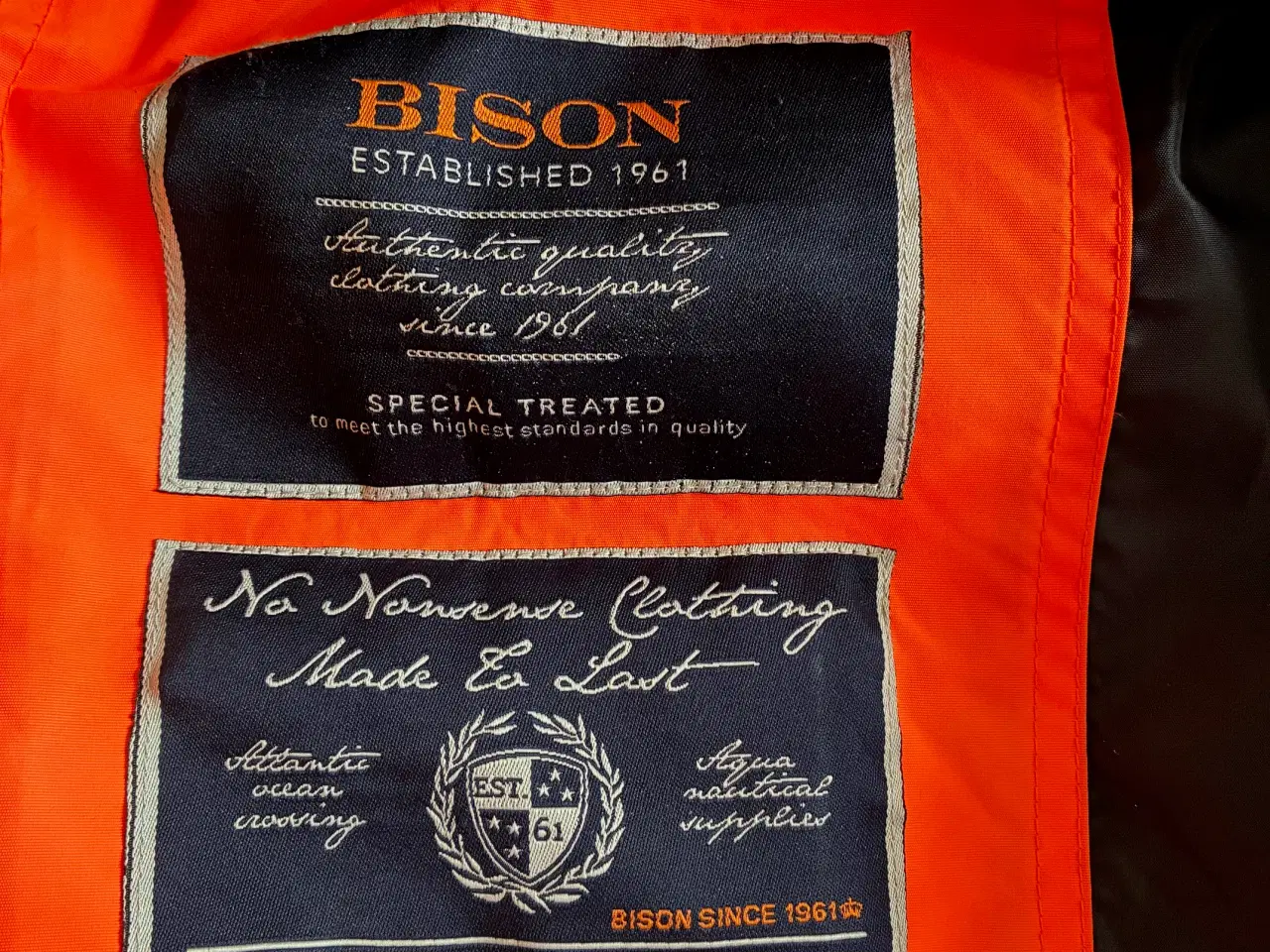 Billede 2 - Bison Funktionsjakke sort, str. L/52