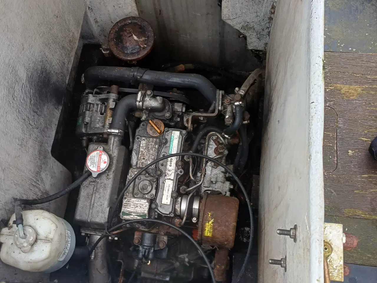 Billede 3 - Damjolle med nyere motor og selvhaler