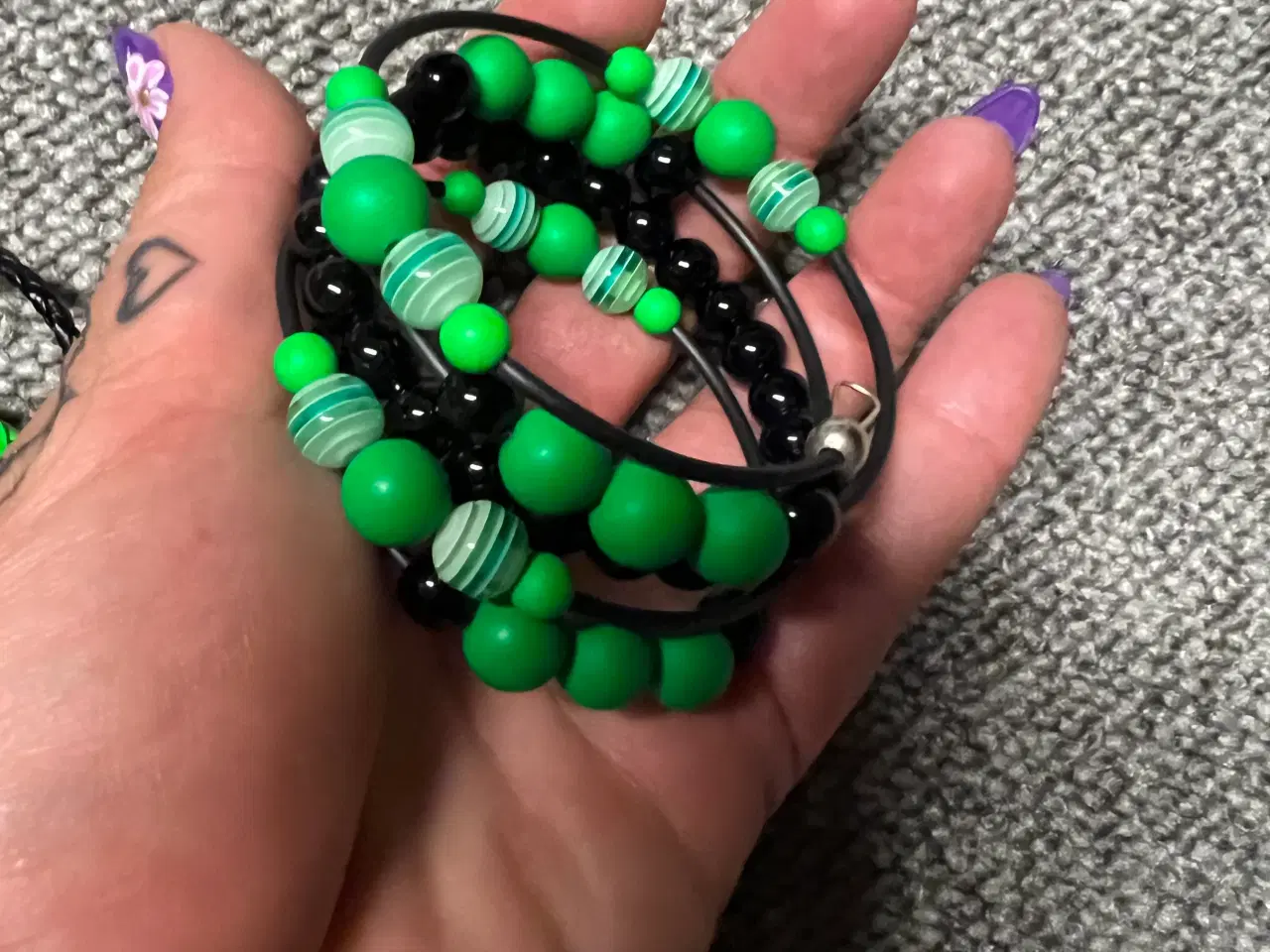 Billede 7 - Smukke nye grønne armbånd