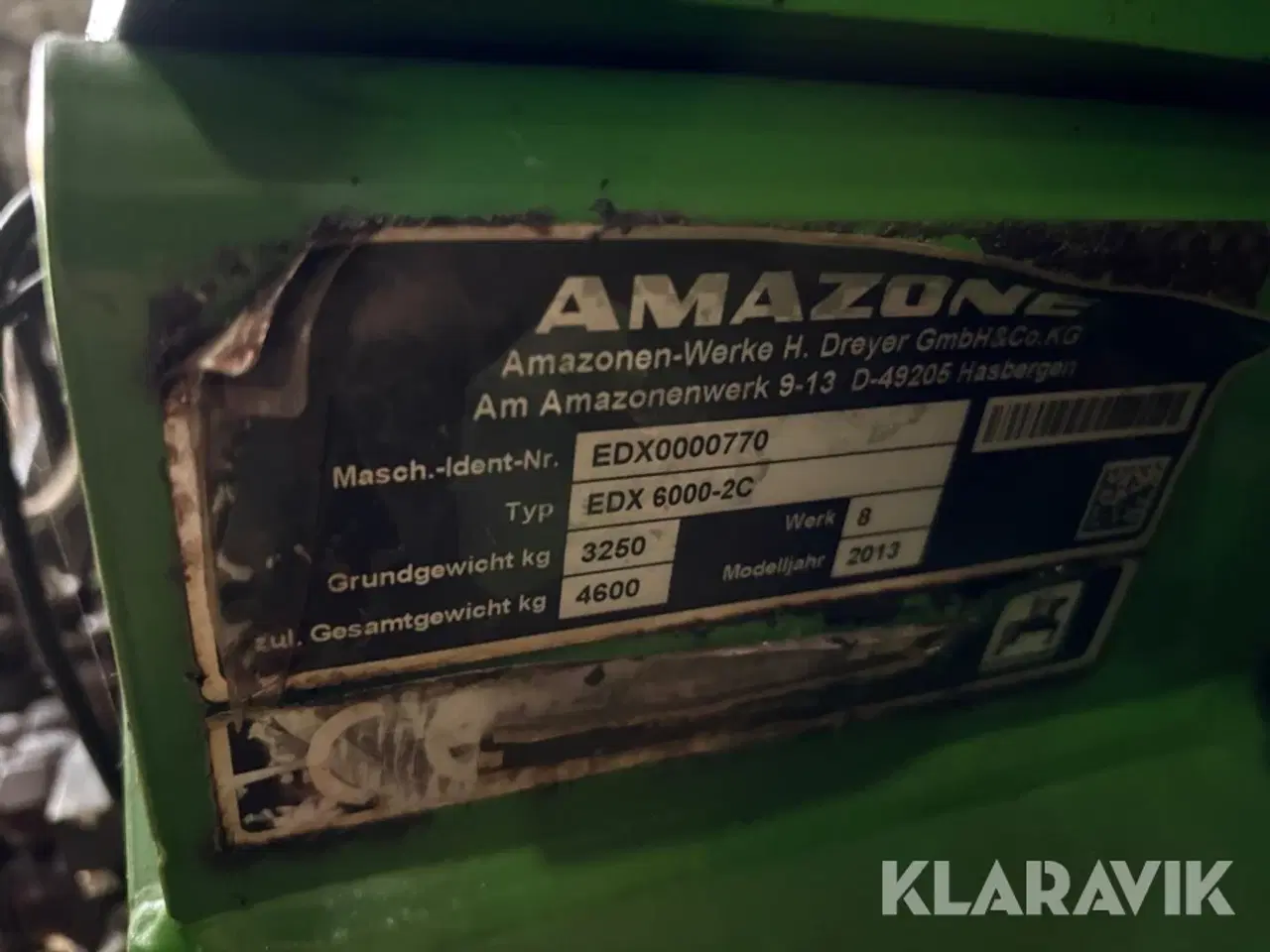 Billede 6 - Majsstrømaskine Amazone EDX 6000-2C