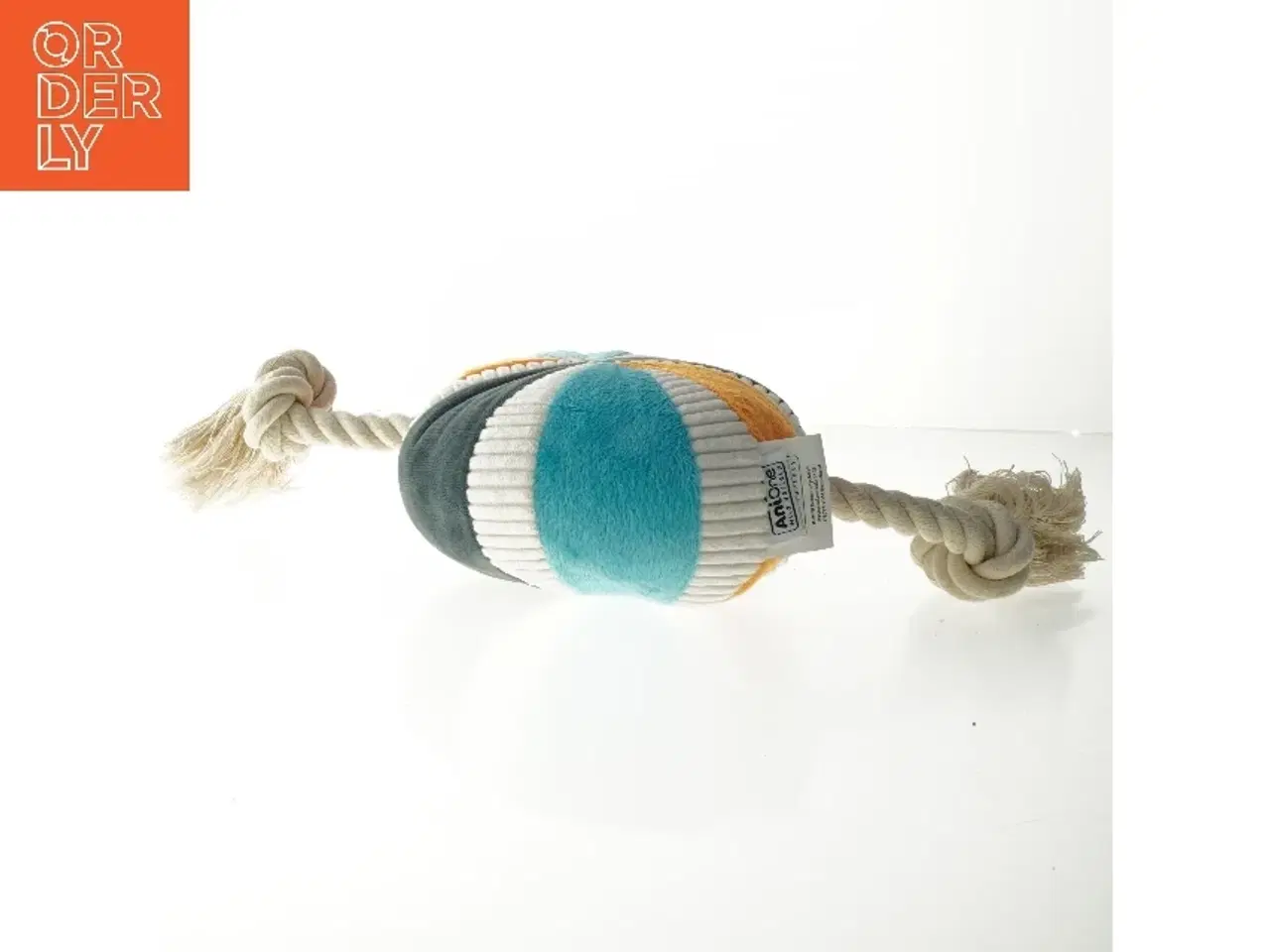 Billede 4 - Hundelegetøj i stof med reb fra Anione (str. 43. x 16 cm)