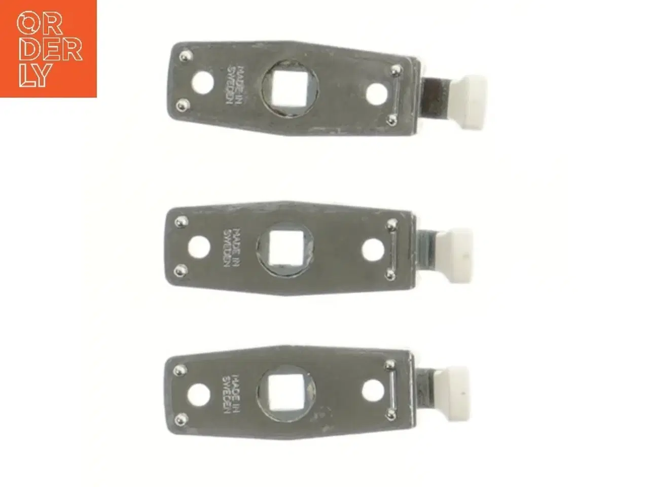 Billede 2 - Vindue børnelås Metalbeslag (str. 3 stk 8 cm)