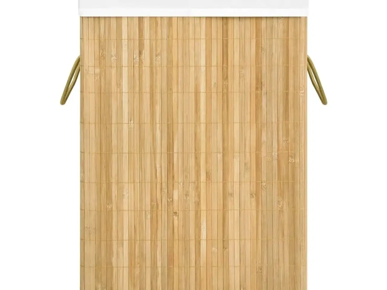 Billede 4 - Vasketøjskurv med 2 rum 72 l bambus