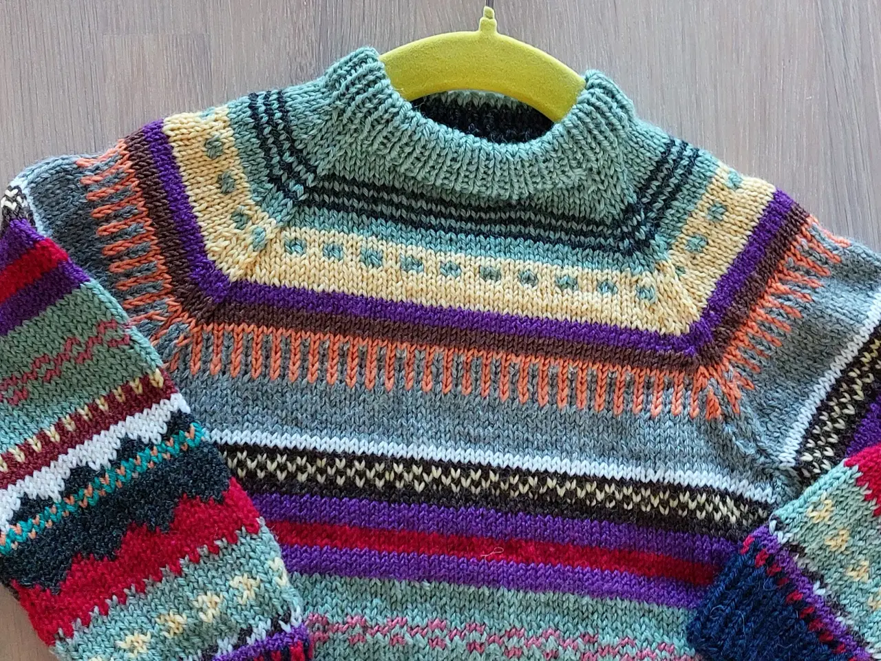 Billede 8 - Håndstrikket