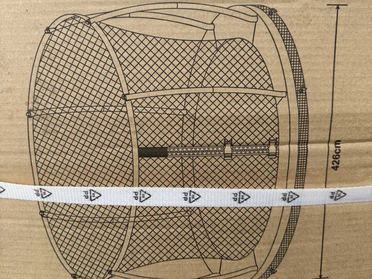 Billede 2 - Have trampolin 426 inground 