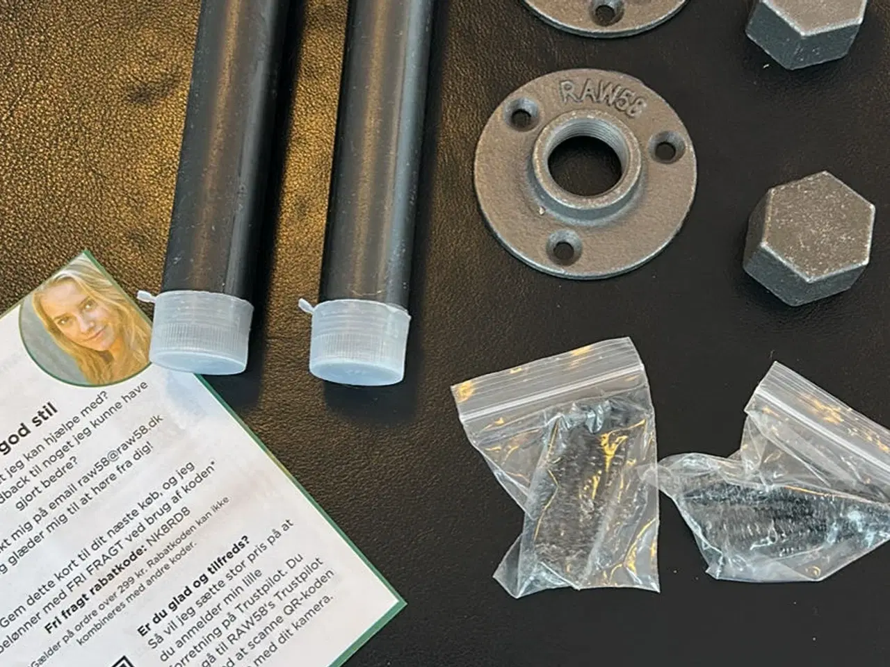 Billede 1 - 2 x bøjlestang fra Raw58 