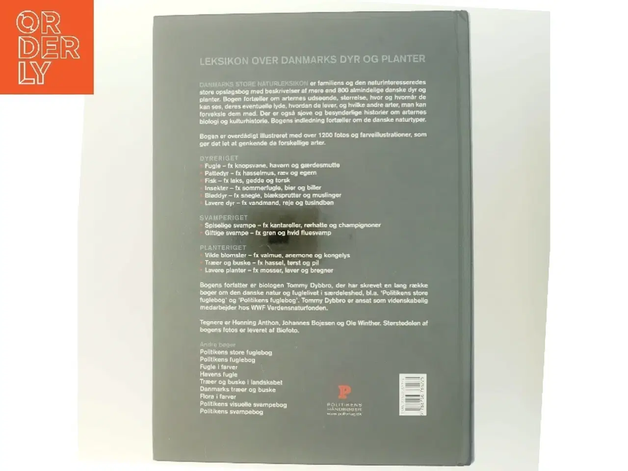 Billede 3 - Danmarks store naturleksikon af Tommy Dybbro (Bog)