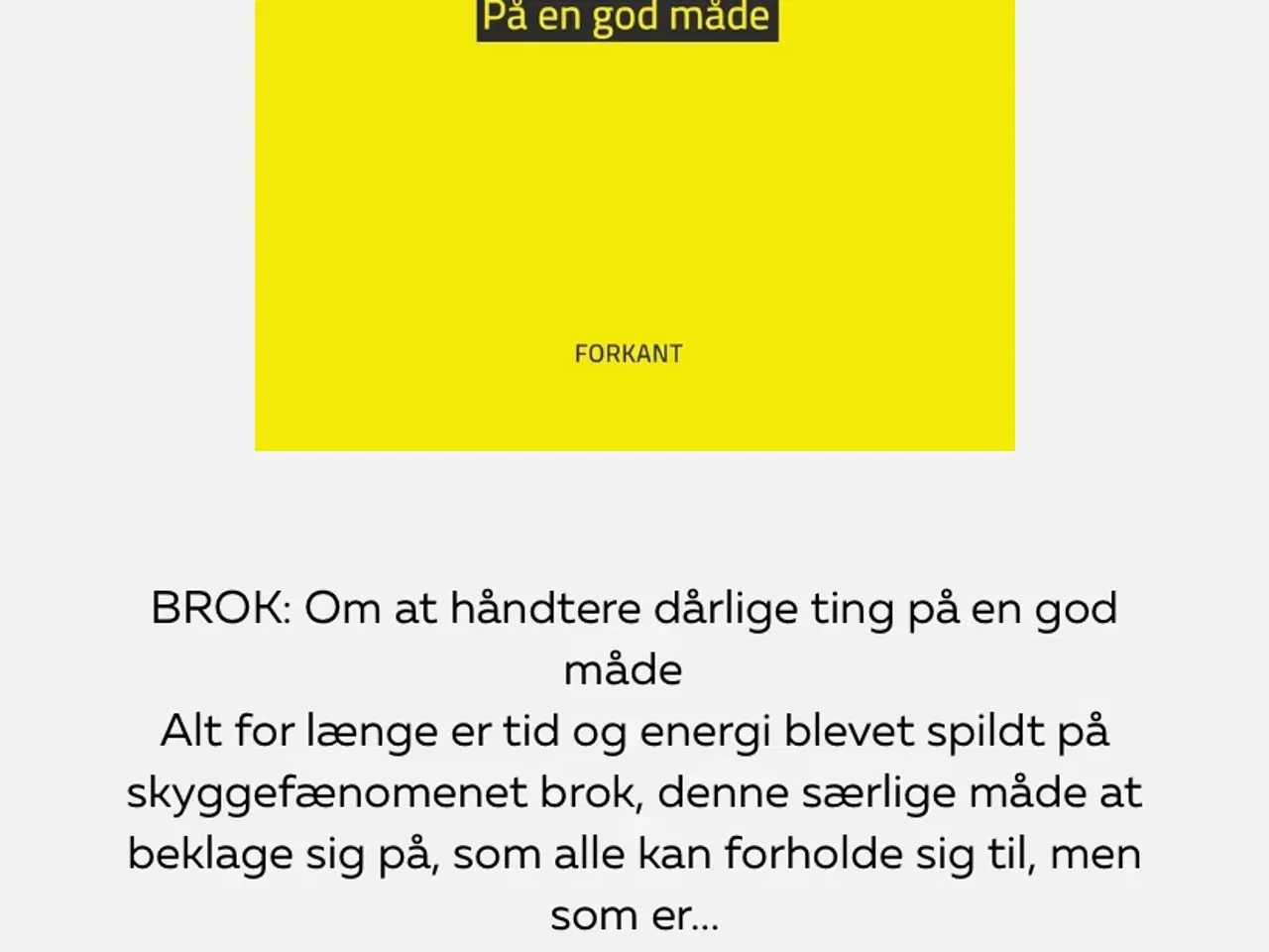 Billede 1 - Fagbog