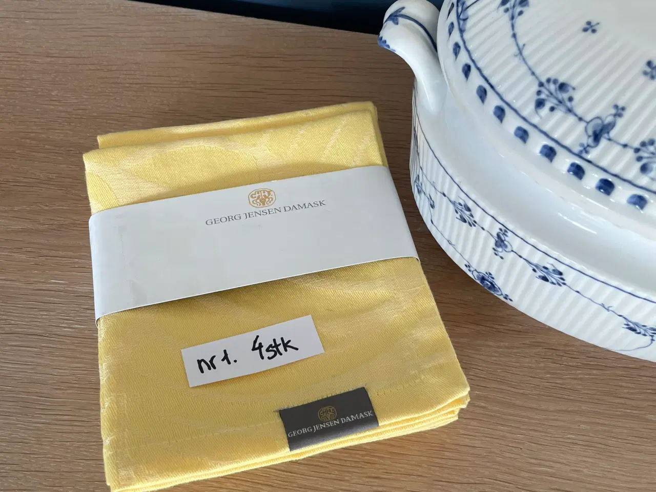 Billede 4 - Georg Jensen damask påske dækkeservietter 