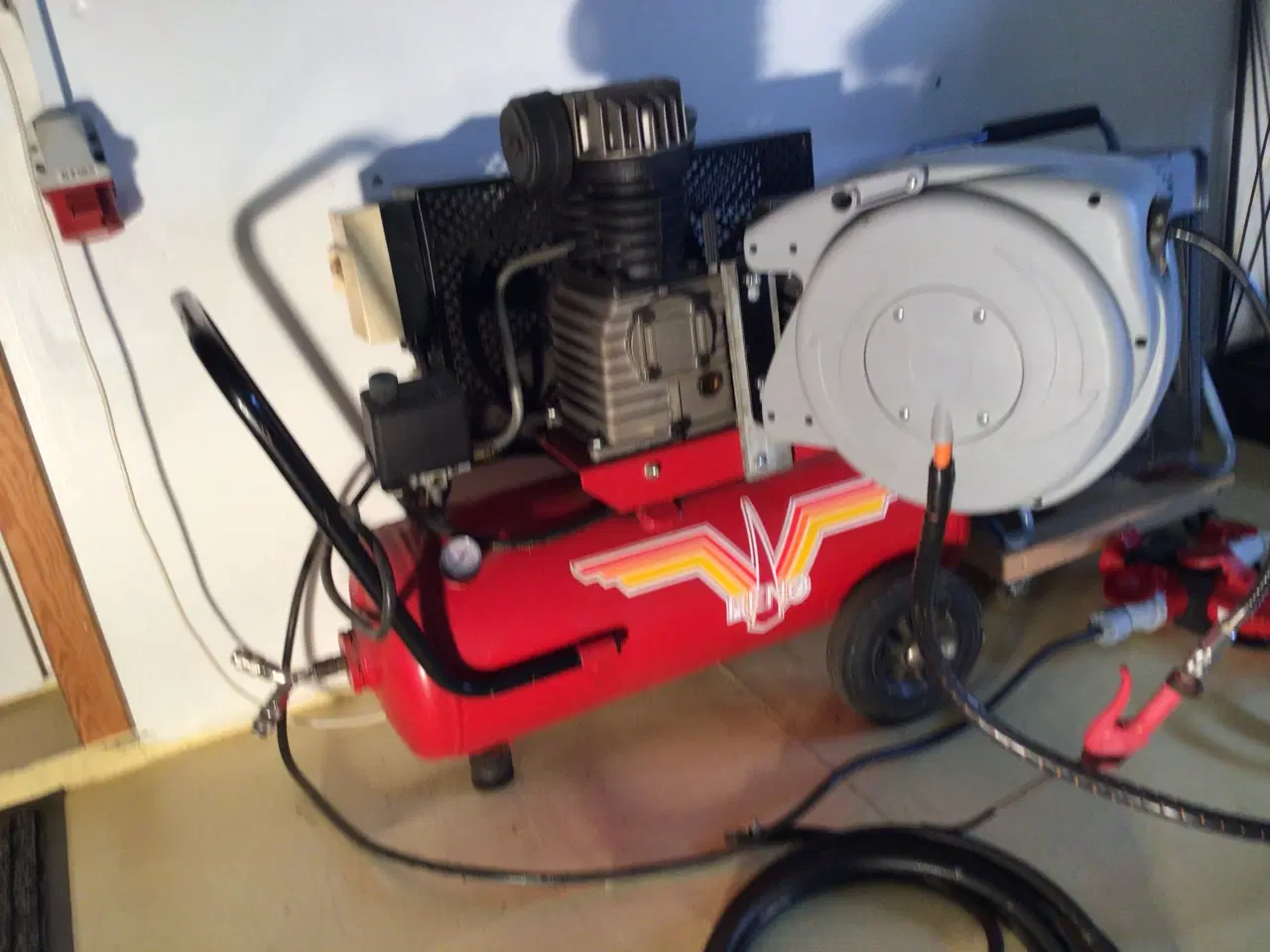 Billede 5 - RENO kompressor og 9kw varmeblæser