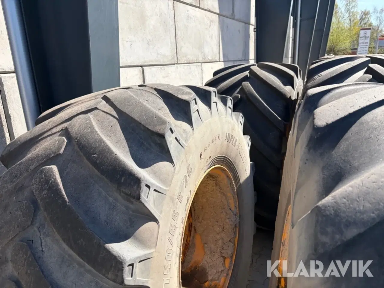 Billede 7 - Dæk Michelin & Alliance med fælge til gummiged 4 styk