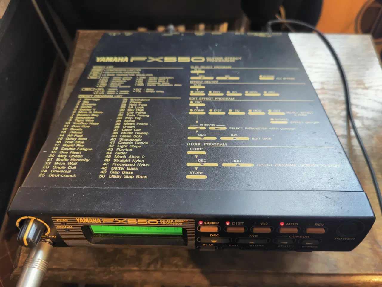 Billede 4 - Yamaha Guitar Processor modul