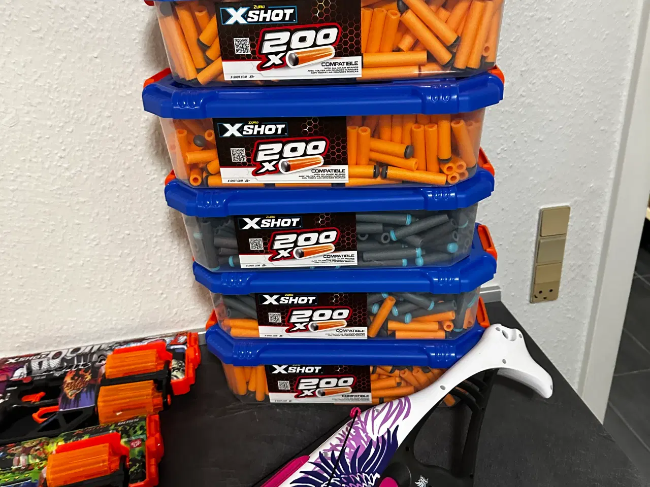 Billede 2 - Kæmpe Samling X-Shot + Nerf