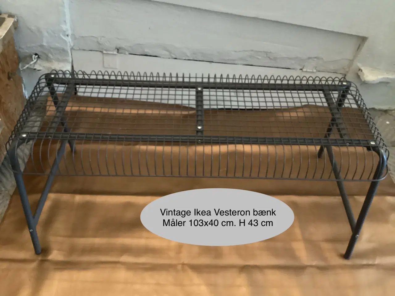 Billede 2 - Vintage ikea bænk Design Niels Gammelgaard