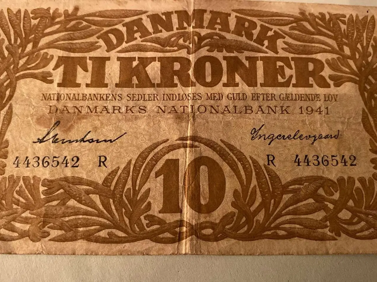 Billede 2 - 10 kr. Dansk 