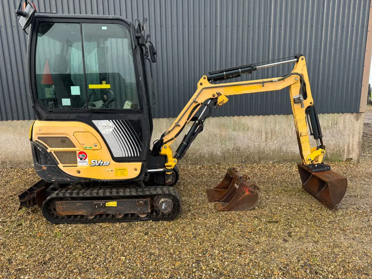 Billede 3 - Yanmar SV18 minigraver 