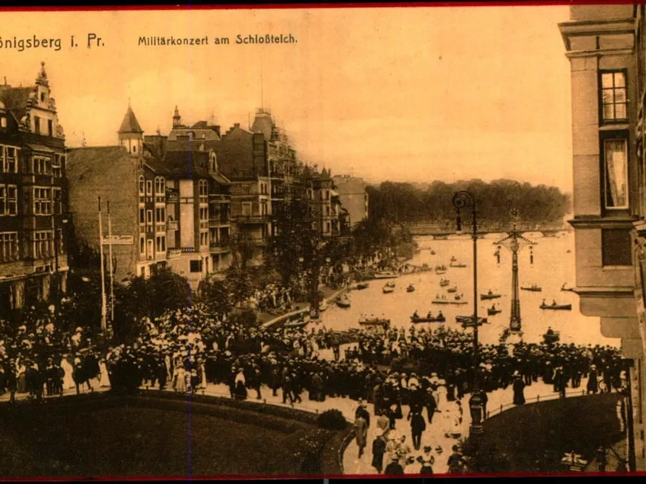 Billede 1 - Königsberg - Militærkoncert - Sendt fra Grønland - Brugt