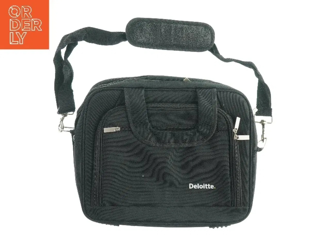 Billede 1 - Computertaske med 3 forskellige rum og sidelommer fra Deloitte (str. LB:43x35cm)
