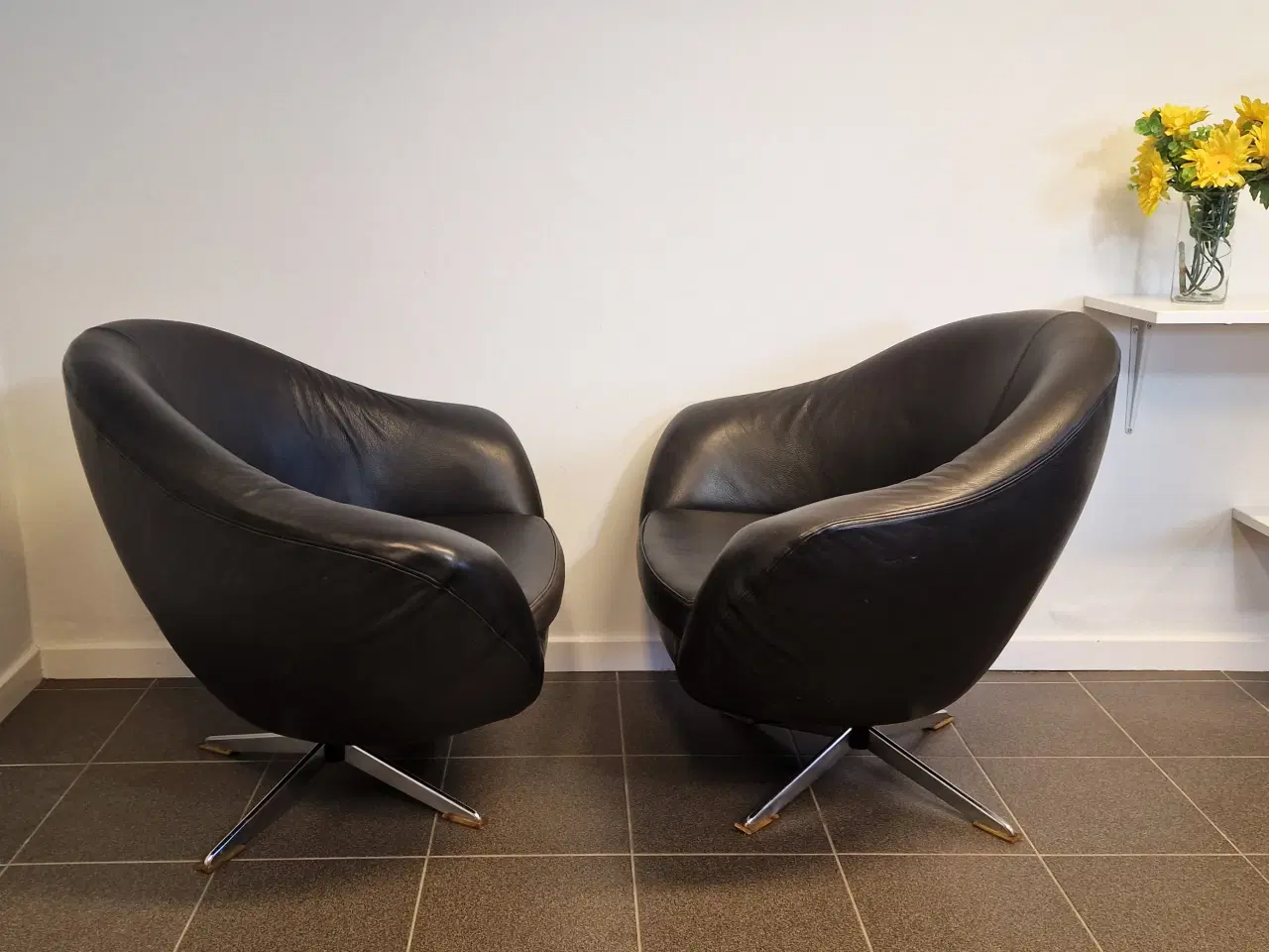 Billede 6 - 2 Stk Space Age Lænestole/Loungestole.