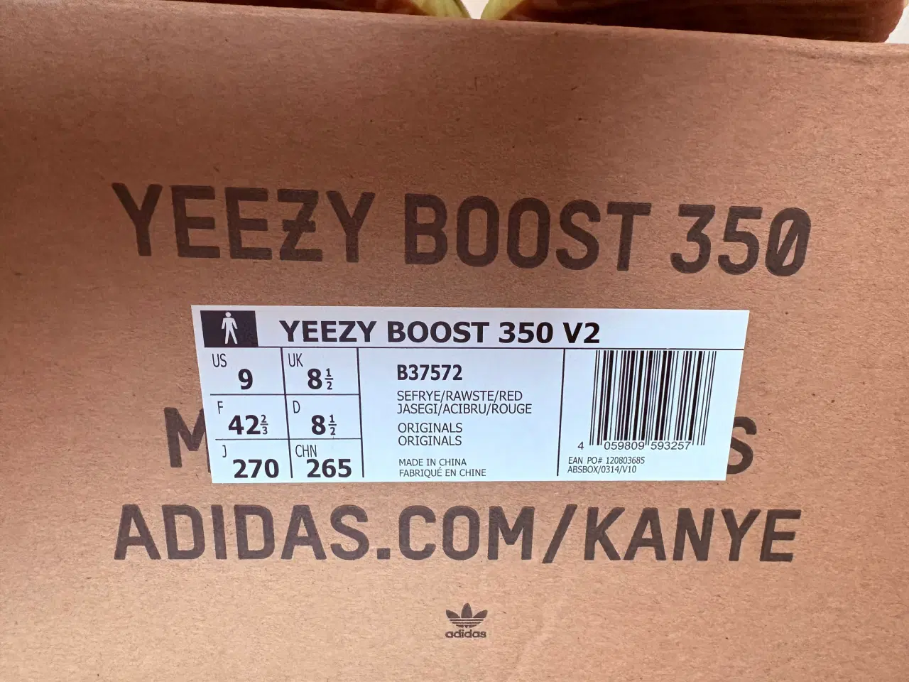 Billede 4 - Adidas Yeezy Boost 350 V2 - Semi Frozen Yellow